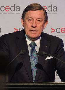 Raymond Spencer speaks at CEDA State of the State event, Adelaide, 2015