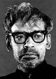 Image of Ritwik Ghatak, a Bengali film director
