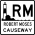 Robert Moses Causeway marker