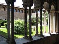A medieval cloister