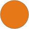 A circle of orange