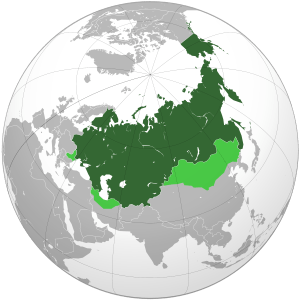 Russian Empire at its peak in 1866