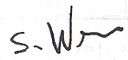 Signature "S. Weiss"