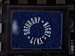 The title card for the eighteenth season of Saturday Night Live.