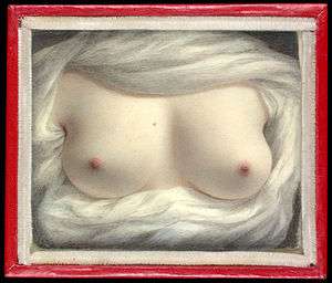 miniature of a woman's breasts