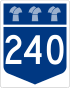 Saskatchewan Highway 240 shield