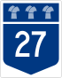 Saskatchewan Highway 27 shield