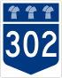 Saskatchewan Highway 302 shield