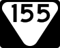 State Route 155 secondary marker