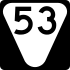 State Route 53 secondary marker