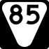 State Route 85 secondary marker