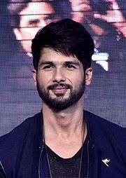 A picture of Shahid Kapoor as he looks towards at the camera.