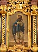Apostle Simon with a saw