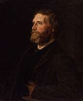 Sir Frederic William Burton by Henry Tanworth Wells