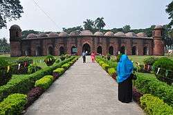 The Shat Gumbad Mosque in Bagerhat