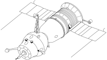 Soyuz 7K-OK(A) drawing