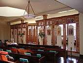 Saint Anne's church interior in 2009 after remodeling