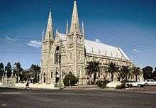 A photo of St Joseph's Cathedral in 1994