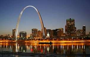 skyline of St. Louis
