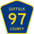 County Route 97  marker