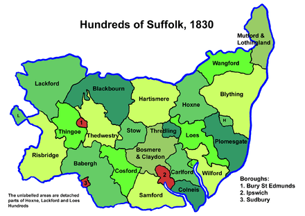 Suffolk hundreds