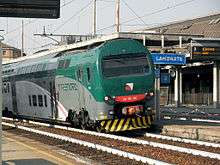 An S9 train at Milano Lambrate.