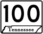 State Route 100 primary marker