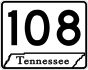 State Route 108 primary marker