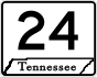 State Route 24 primary marker