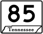 State Route 85 primary marker