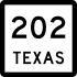 State Highway 202 marker