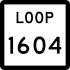 Texas loop route marker