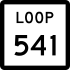 State Highway Loop 541 marker
