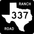 Ranch to Market Road 337 marker