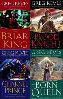 The Briar King, The Charnel Prince, The Blood Knight and The Born Queen