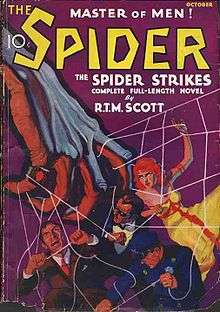 The Spider Strikes, October 1933