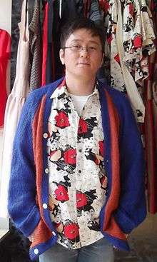 photograph of the fashion designer Masato Jones taken in 2013