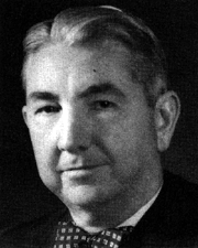 Black and white image of Tom C. Clark