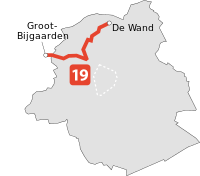 Map of route 19.
