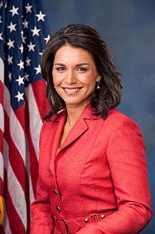 Tulsi Gabbard has represented Hawaii's 2nd congressional district since 2013.