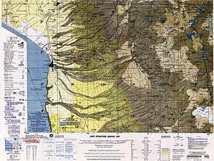Map of Arica and Parinacota Region