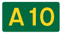 A10 road shield
