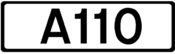 A110 road shield