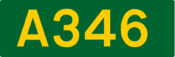 A346 road shield