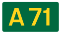 A71 road shield
