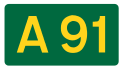 A91 road shield