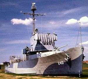 USS HAZARD (AM-240) National Historic Landmark