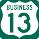 U.S. Route 13 marker