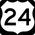 US Highway Route 24