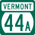 Vermont Route 44A marker